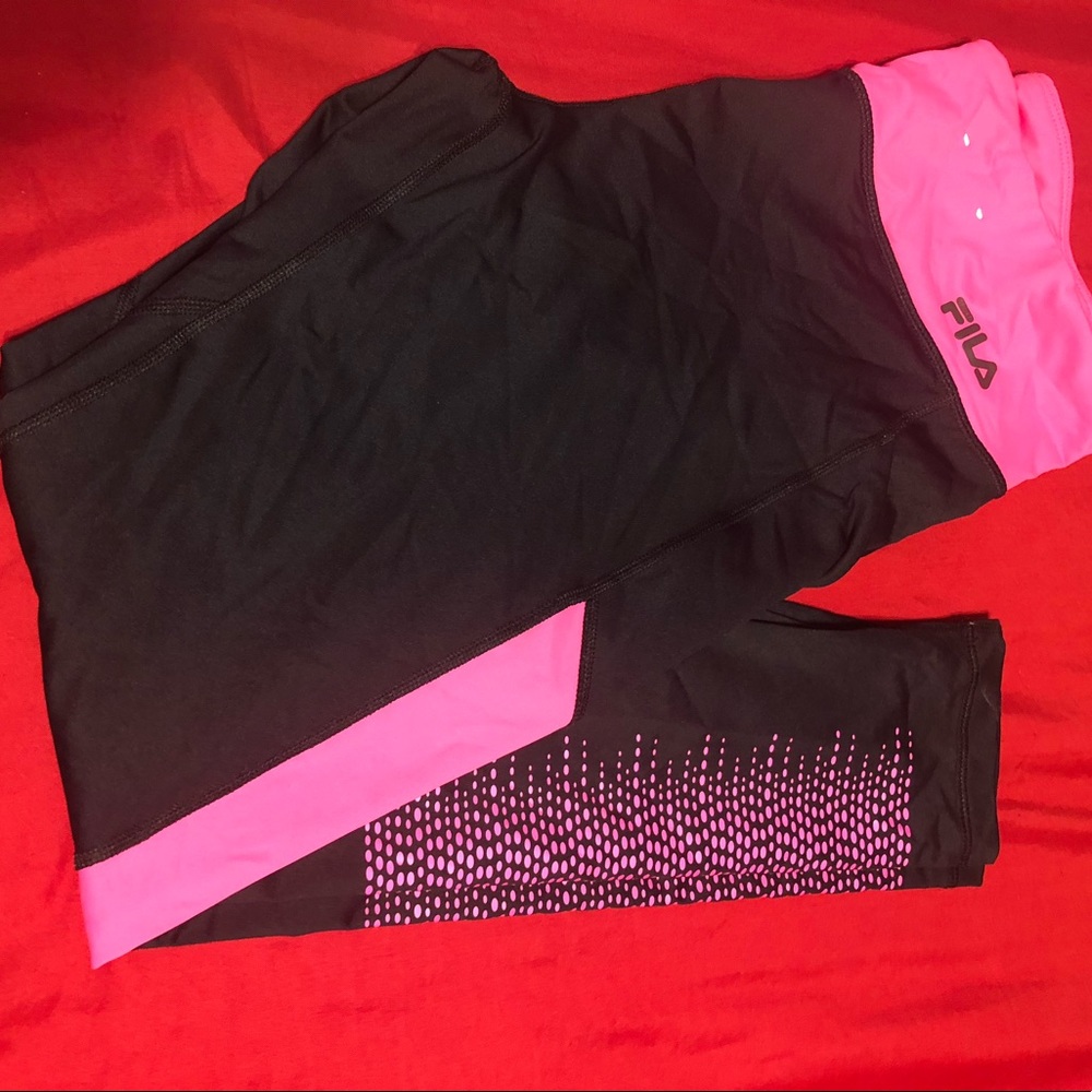Fila workout pants.